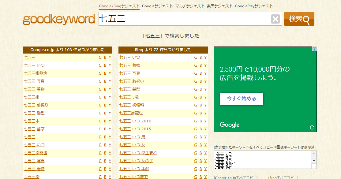グットキーワード